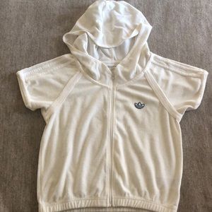 Adidas Cropped Hoodie